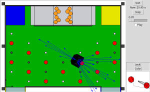 Simulator for Eurobot 2010